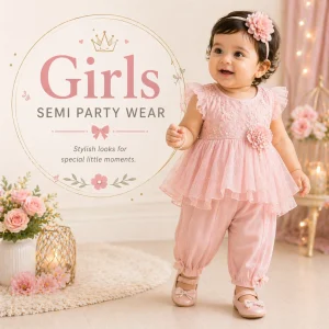 Girls semi party wear
